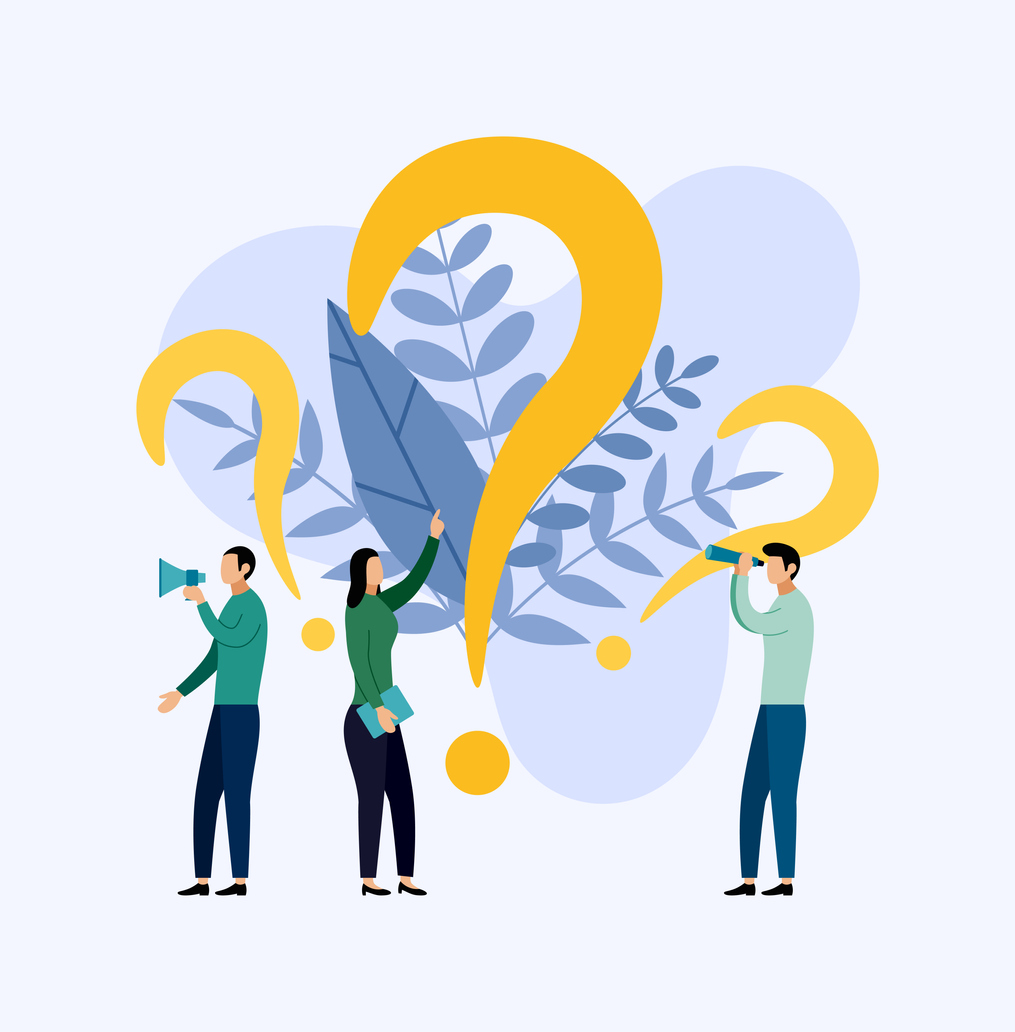 graphic for frequently asked questions.